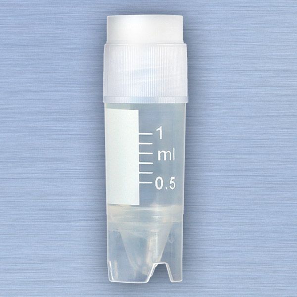 Cryogenic Vials with External Threads