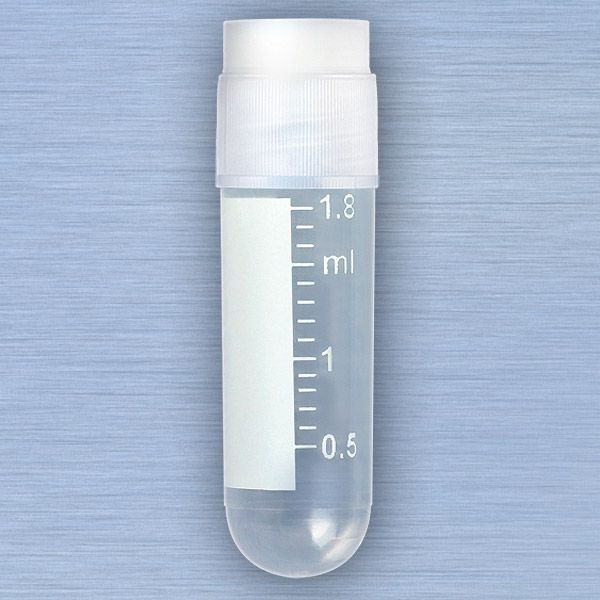 Cryogenic Vials with External Threads