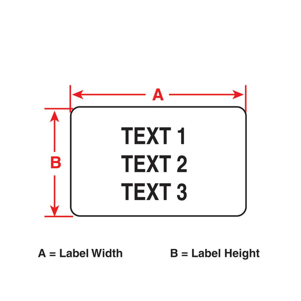 BMP71 BMP61 M611 TLS 2200 Glossy White Polyester Asset and Equipment Tracking Labels - IVF Store