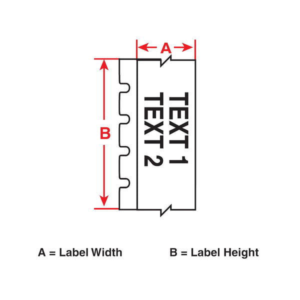 BMP71 Indoor Outdoor Vinyl Labels (Sold as 2-Pack) - IVF Store