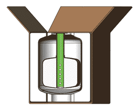 Chart MVE BL-7 Disposable Refrigerated Liquid Nitrogen Vapor Transport (15 x 2.0mL Vials)